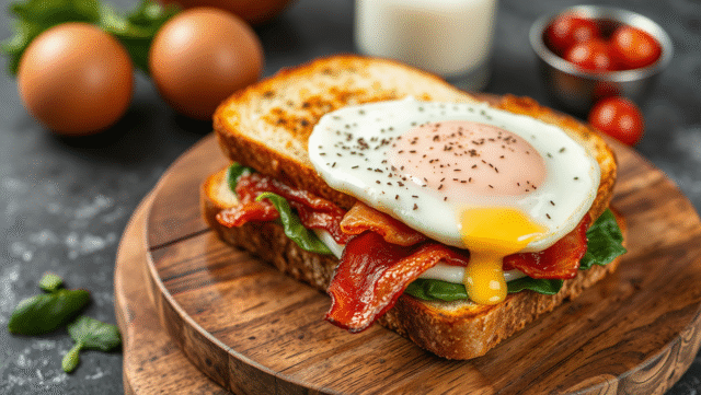 Breakfast sandwich- A tasty sandwich you can make at home easy