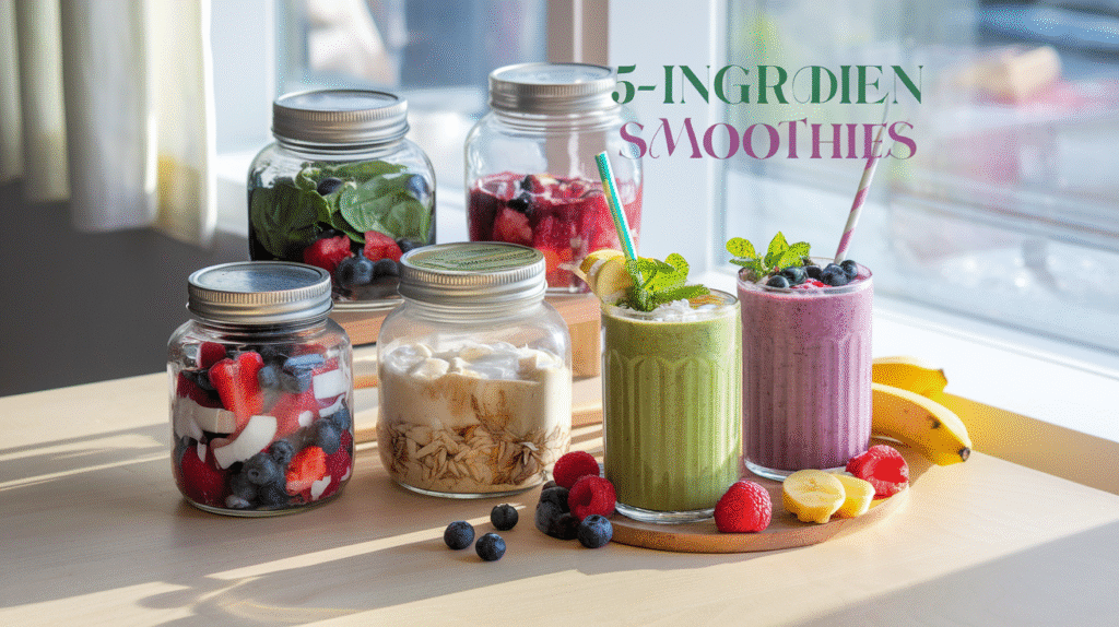 Best Healthy Smoothie Recipes with 5 Ingredients