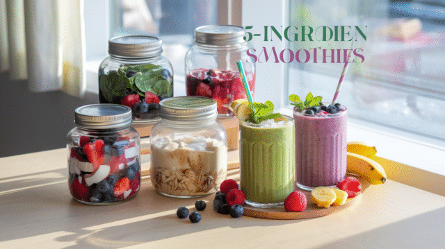 Best Healthy Smoothie Recipes with 5 Ingredients