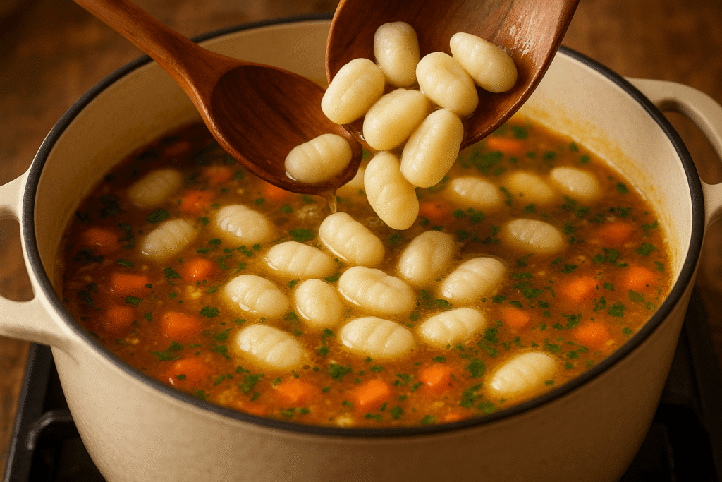 30-Minute Vegetarian Gnocchi Soup Recipe That Made My Italian Grandmother Cry