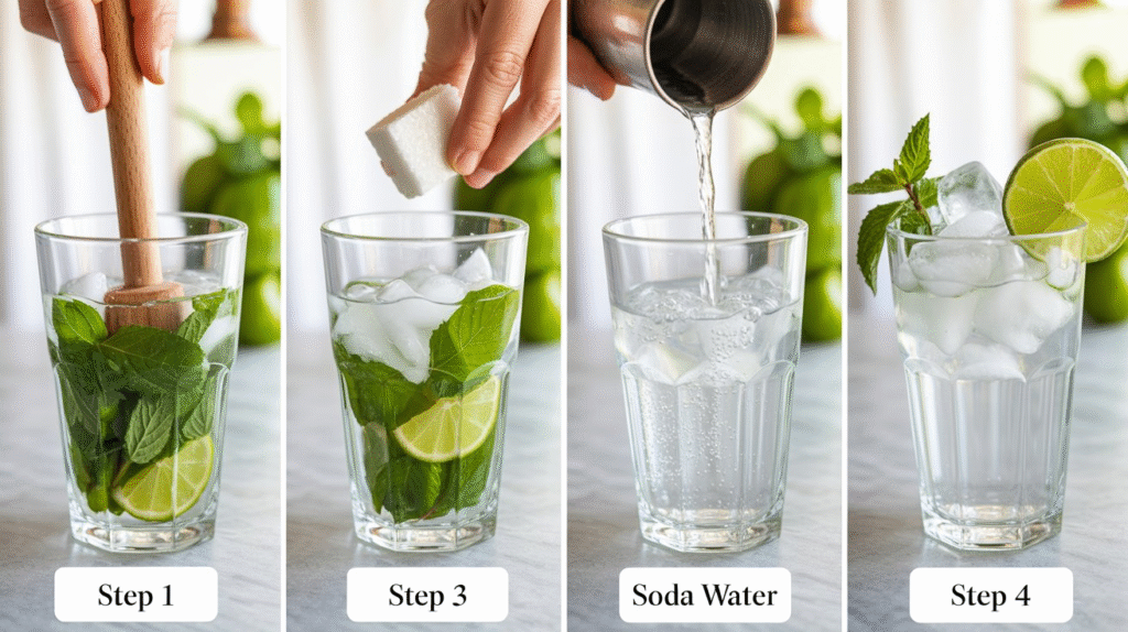 How to Make a Virgin Mojito – Step-by-Step