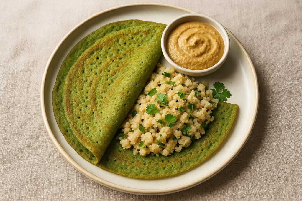 Pesarattu (Moong Dal Dosa)