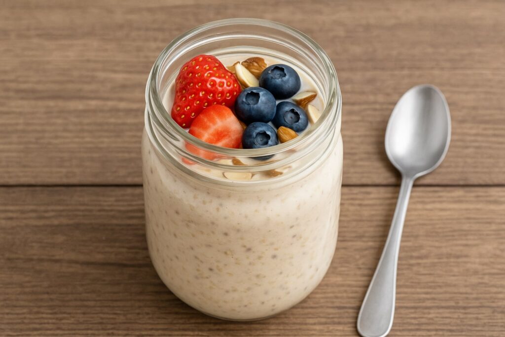 The Best High Protein Overnight Oats Recipe