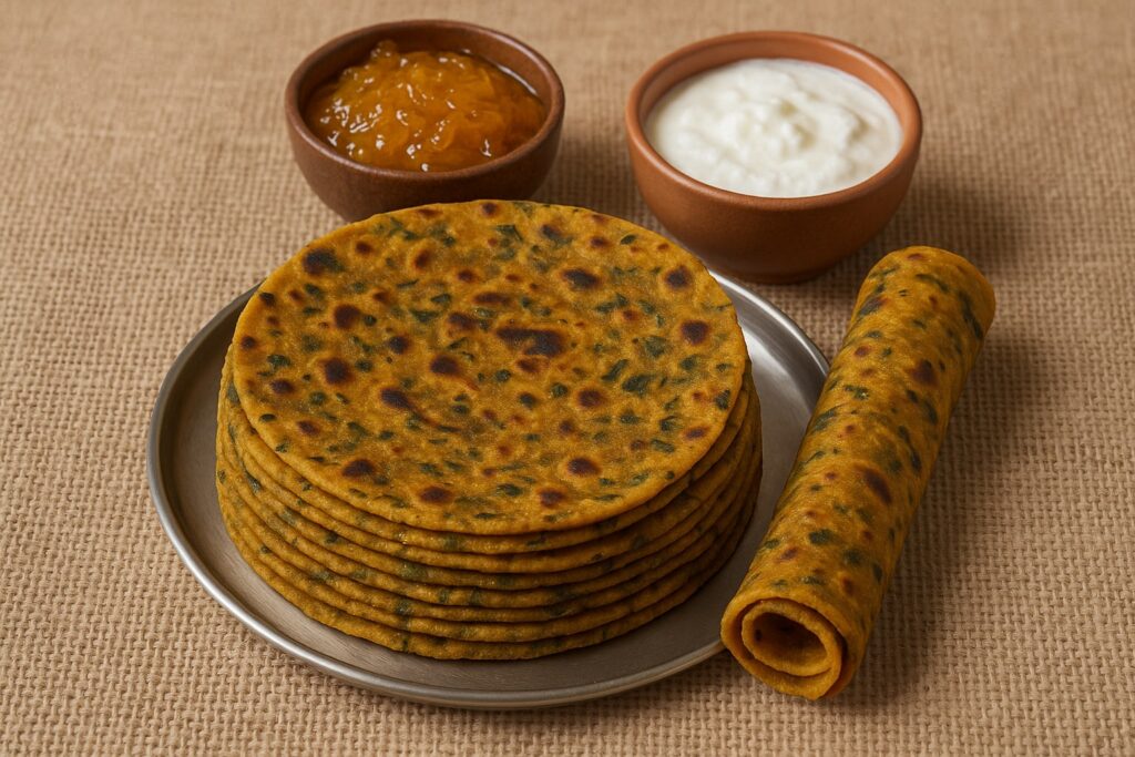 Thepla (Gujarati Flatbread)
