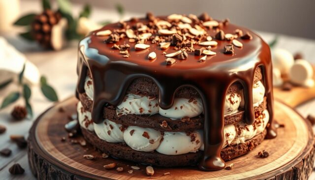 Homemade Ice Cream Cake